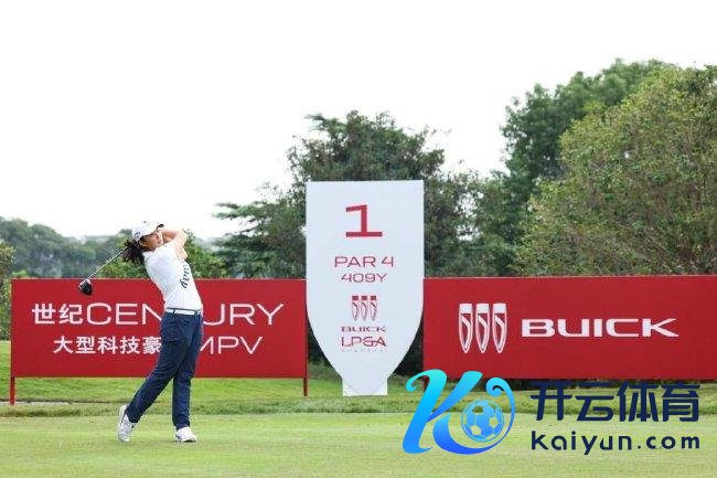 殷若宁在2023别克LPGA锦标赛