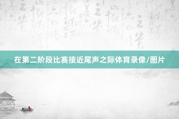 在第二阶段比赛接近尾声之际体育录像/图片